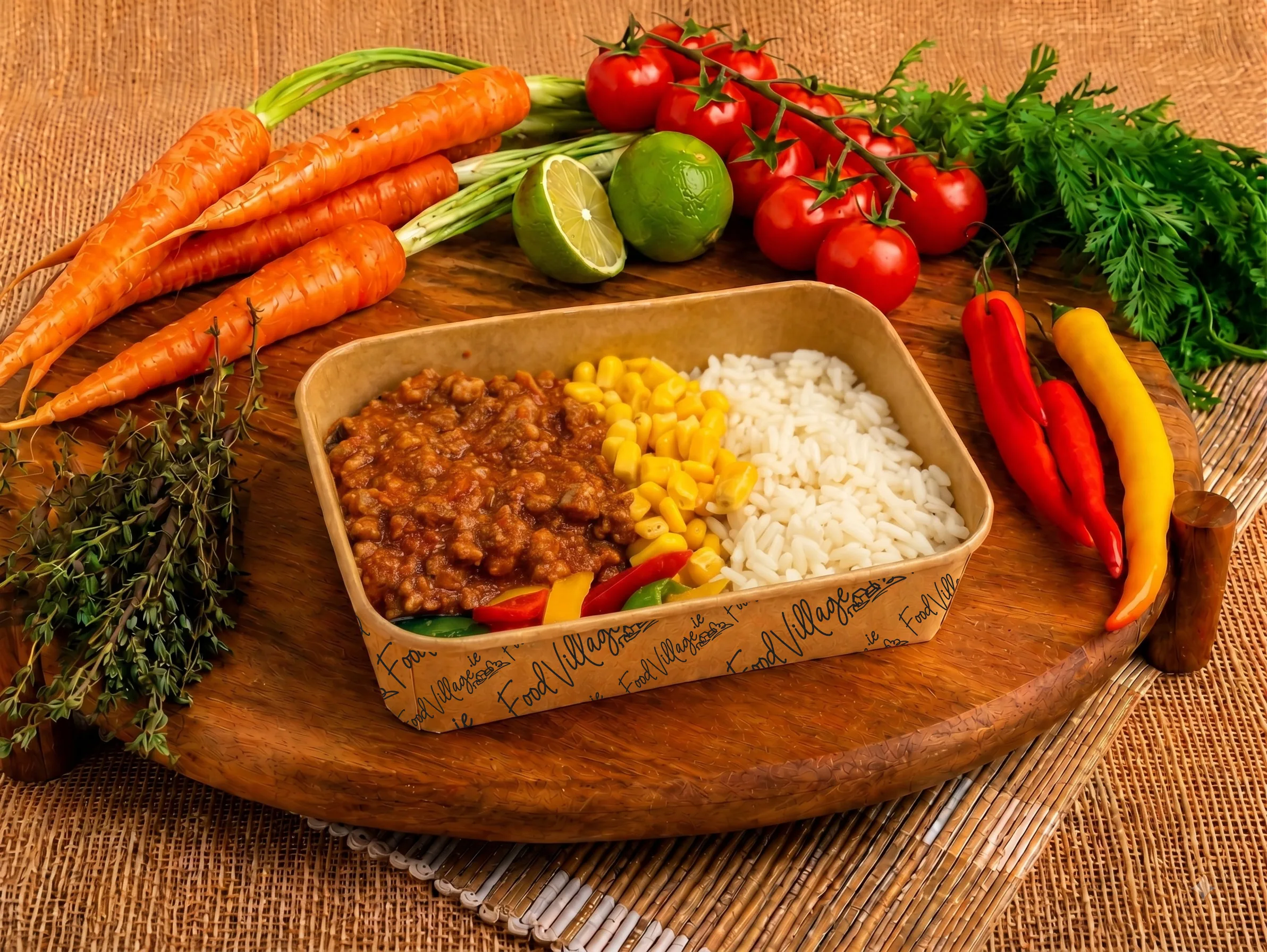 Beef burrito bowl