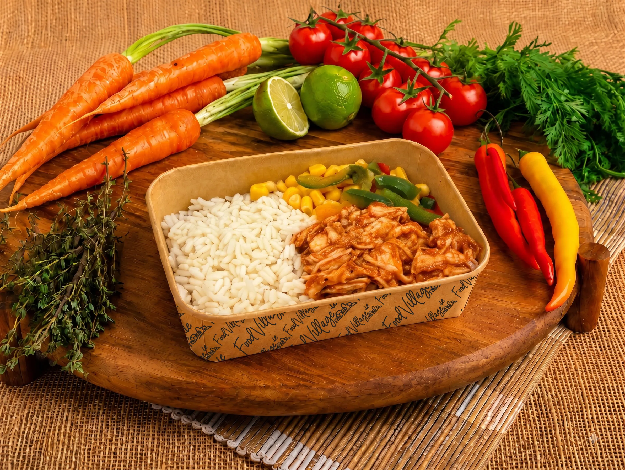 Chicken burrito bowl