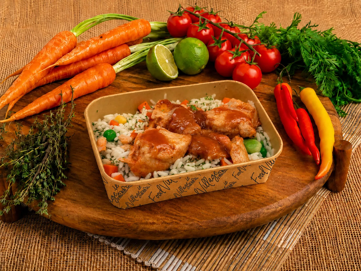 Peri peri chicken & rice