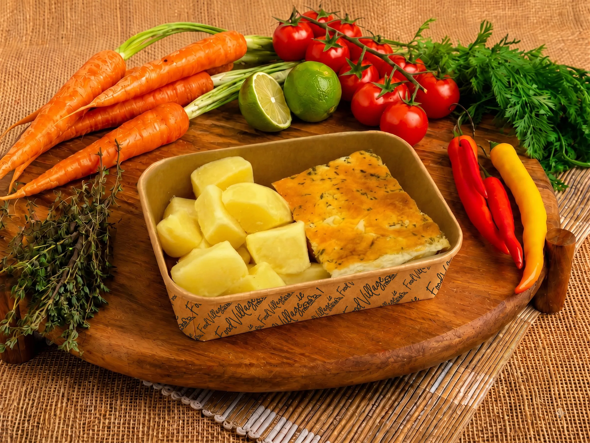 Vegetable lasagne