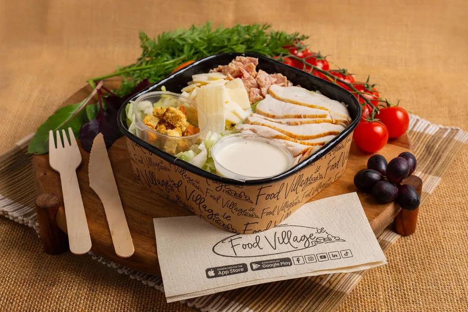Chicken Caesar salad
