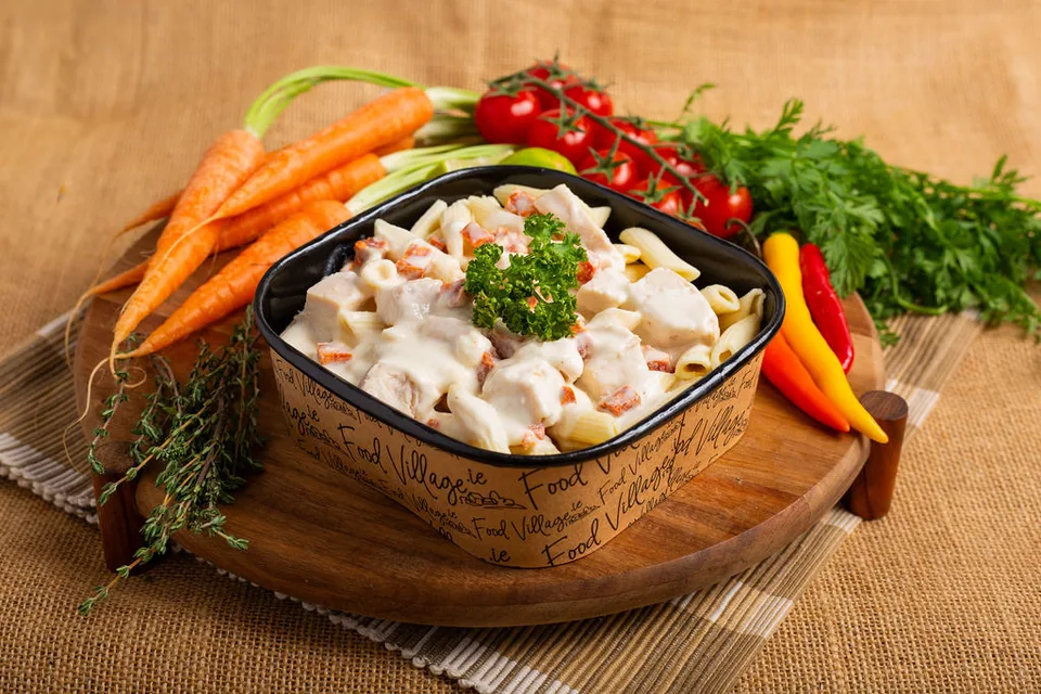 Chicken & Chorizo Pasta Bake