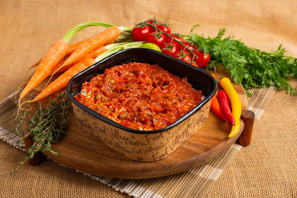 Chilli con carne & rice