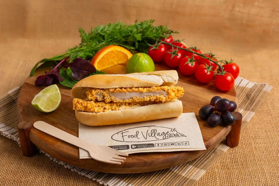 Half SF Chicken Baguette (with/without butter)