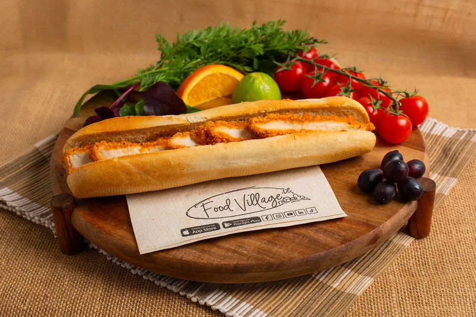 Hot & Spicy Chicken Baguette