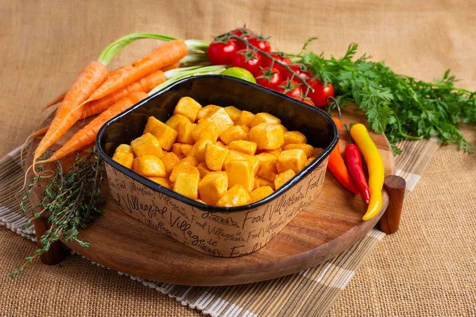 Seasoned Potato Cubes