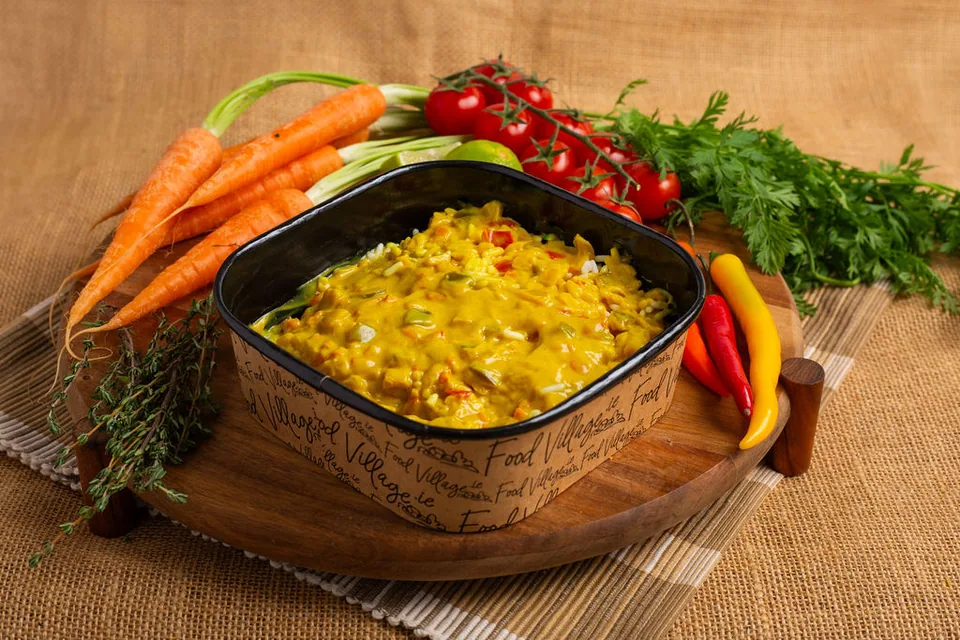 Vegetable Curry with Rice